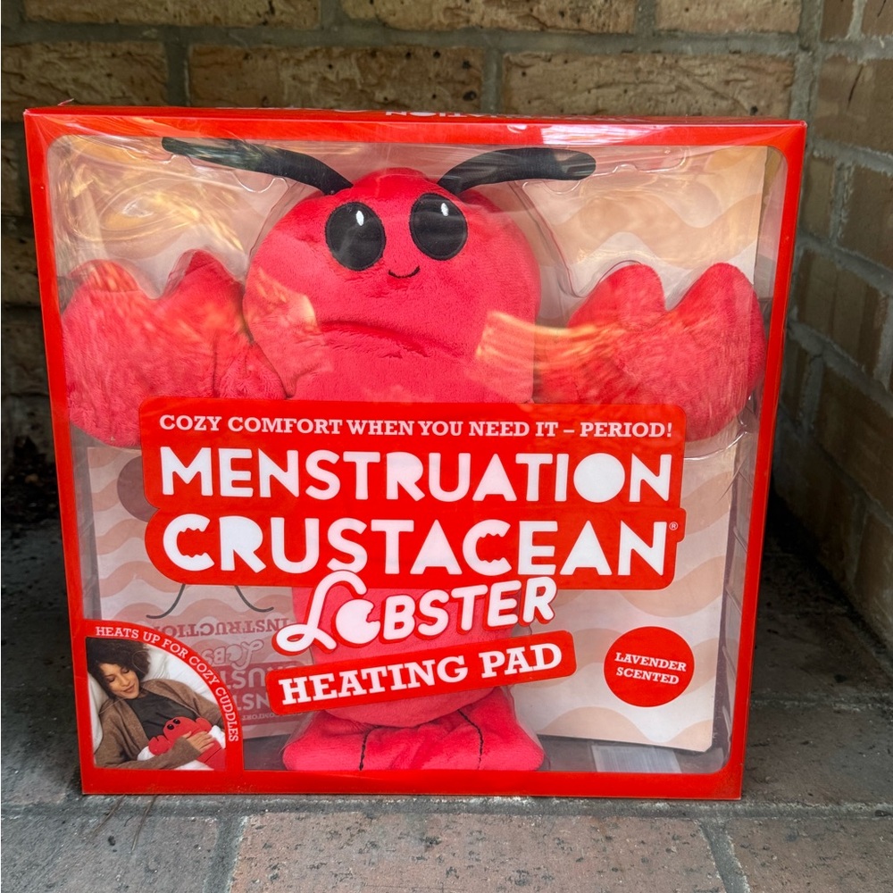 Menstruation Crustacean Lobster Heating Pad